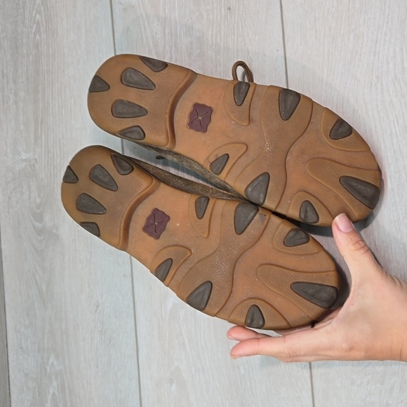 Twisted X Womens WDM0003 Driving Leather moc shoes sz 7.5M - Picture 10 of 12